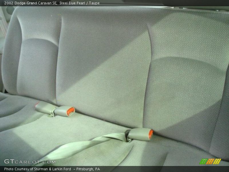 Steel Blue Pearl / Taupe 2002 Dodge Grand Caravan SE