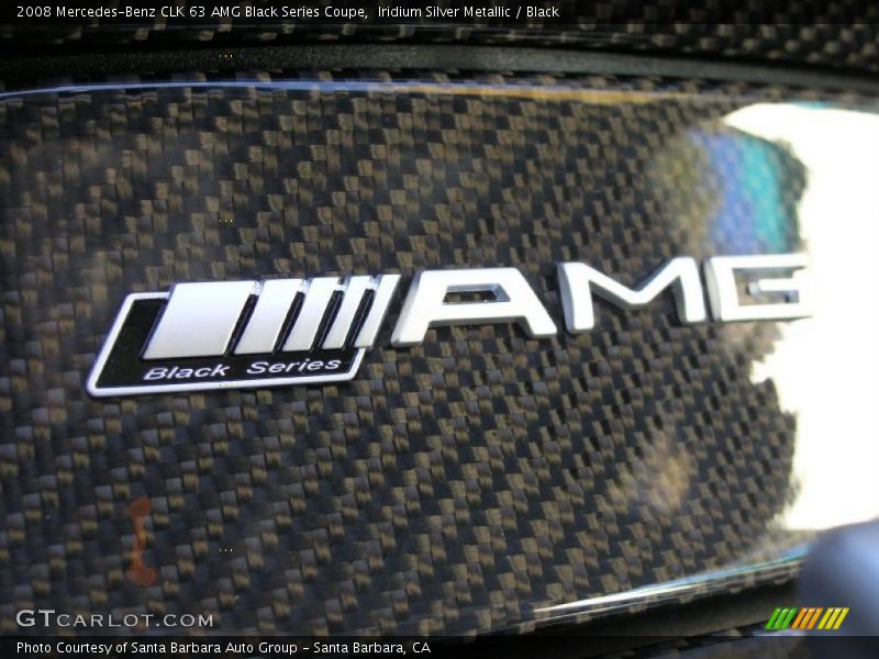 Iridium Silver Metallic / Black 2008 Mercedes-Benz CLK 63 AMG Black Series Coupe