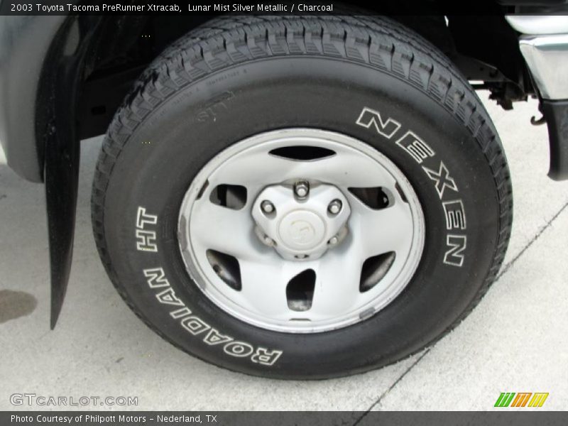 Lunar Mist Silver Metallic / Charcoal 2003 Toyota Tacoma PreRunner Xtracab