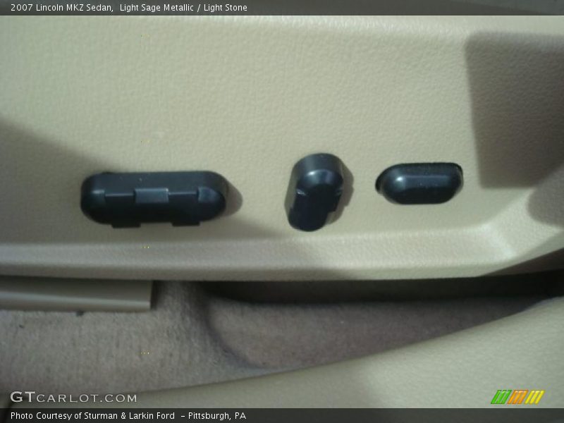 Light Sage Metallic / Light Stone 2007 Lincoln MKZ Sedan