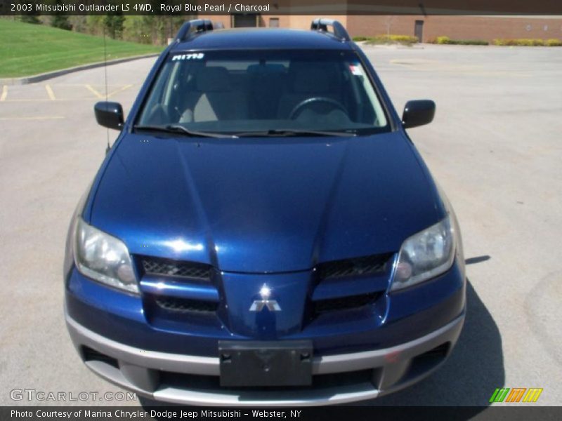 Royal Blue Pearl / Charcoal 2003 Mitsubishi Outlander LS 4WD