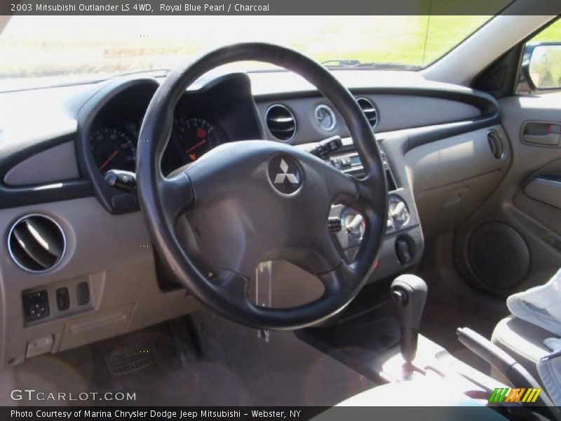 Royal Blue Pearl / Charcoal 2003 Mitsubishi Outlander LS 4WD