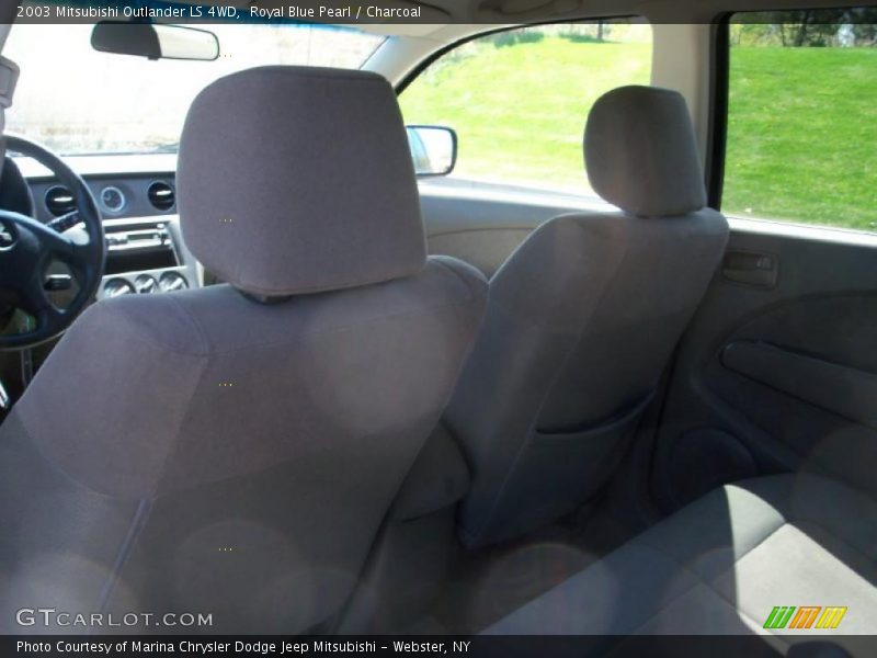 Royal Blue Pearl / Charcoal 2003 Mitsubishi Outlander LS 4WD