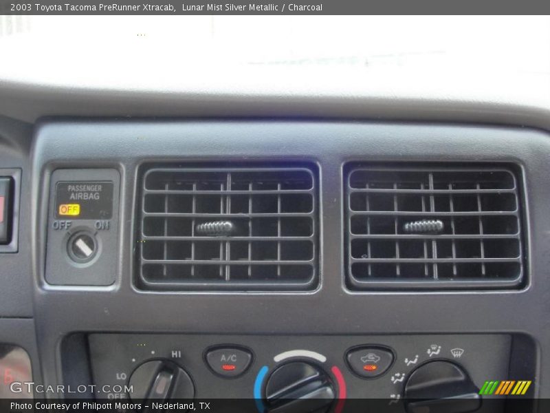 Lunar Mist Silver Metallic / Charcoal 2003 Toyota Tacoma PreRunner Xtracab