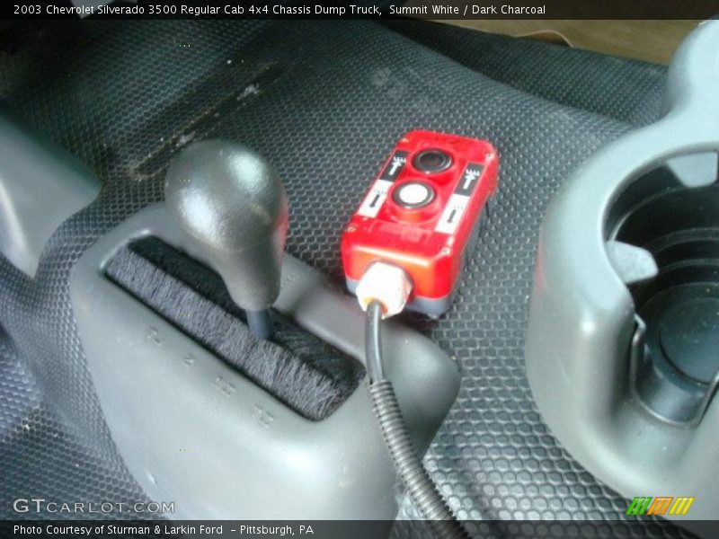 Summit White / Dark Charcoal 2003 Chevrolet Silverado 3500 Regular Cab 4x4 Chassis Dump Truck