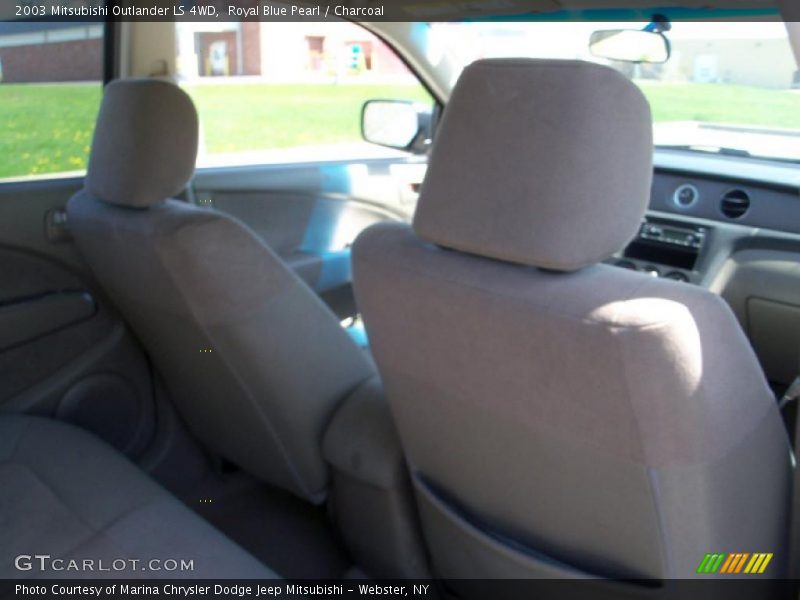 Royal Blue Pearl / Charcoal 2003 Mitsubishi Outlander LS 4WD