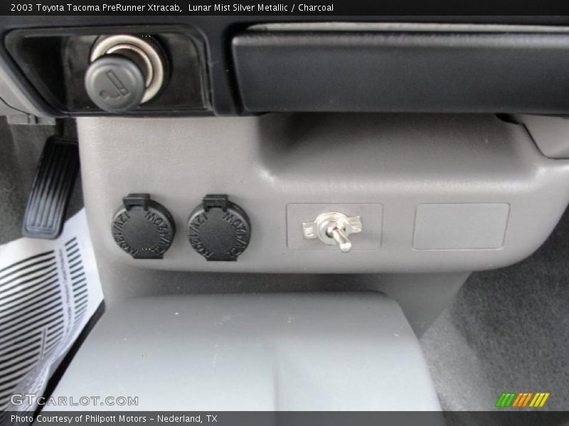 Lunar Mist Silver Metallic / Charcoal 2003 Toyota Tacoma PreRunner Xtracab