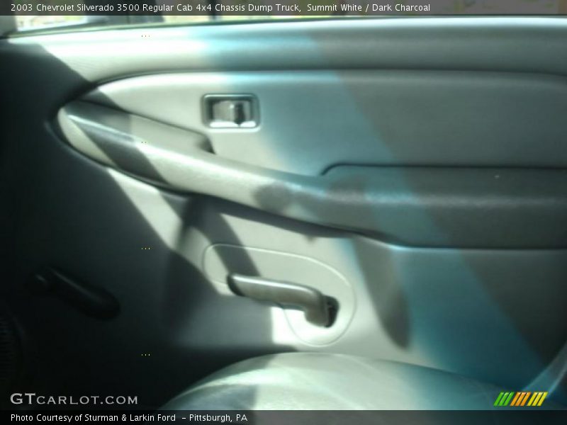 Summit White / Dark Charcoal 2003 Chevrolet Silverado 3500 Regular Cab 4x4 Chassis Dump Truck