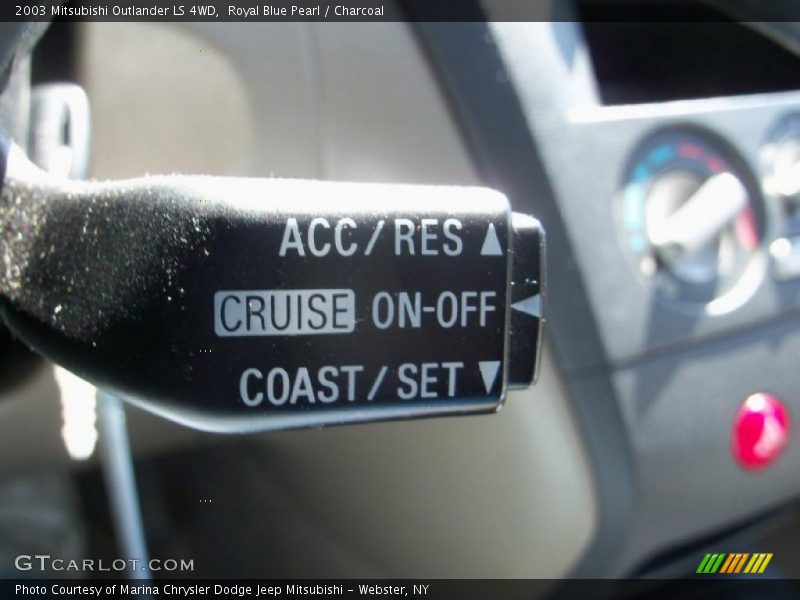 Royal Blue Pearl / Charcoal 2003 Mitsubishi Outlander LS 4WD