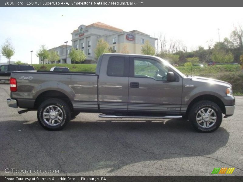 Smokestone Metallic / Medium/Dark Flint 2006 Ford F150 XLT SuperCab 4x4