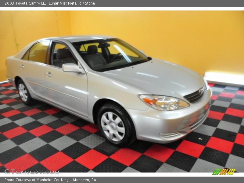 Lunar Mist Metallic / Stone 2003 Toyota Camry LE