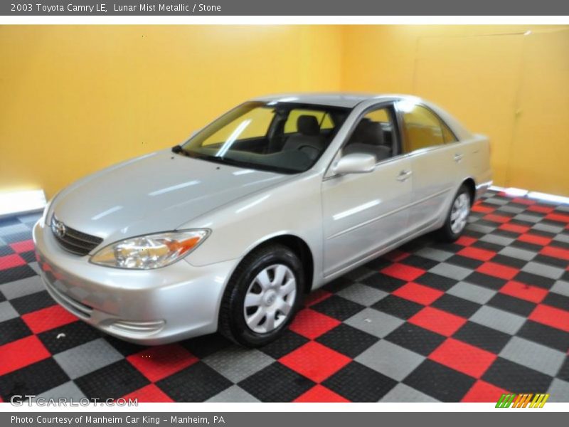 Lunar Mist Metallic / Stone 2003 Toyota Camry LE