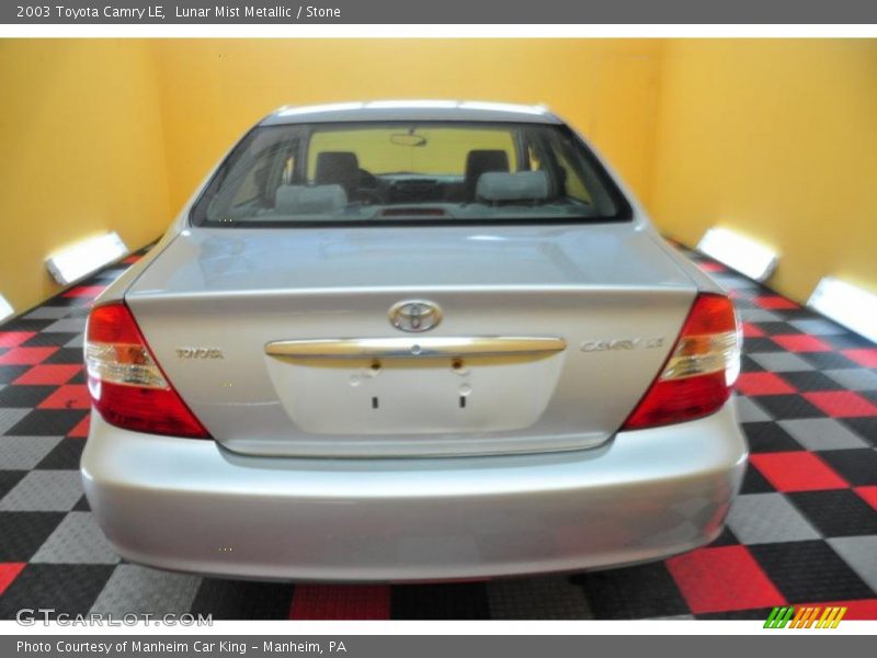 Lunar Mist Metallic / Stone 2003 Toyota Camry LE