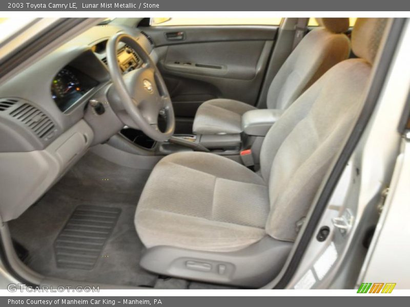 Lunar Mist Metallic / Stone 2003 Toyota Camry LE
