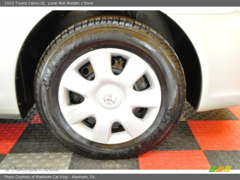 Lunar Mist Metallic / Stone 2003 Toyota Camry LE