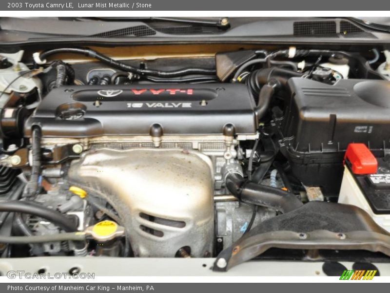 Lunar Mist Metallic / Stone 2003 Toyota Camry LE