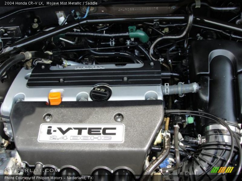 Mojave Mist Metallic / Saddle 2004 Honda CR-V LX