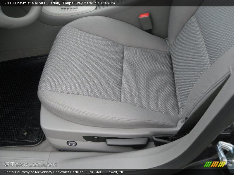 Taupe Gray Metallic / Titanium 2010 Chevrolet Malibu LS Sedan