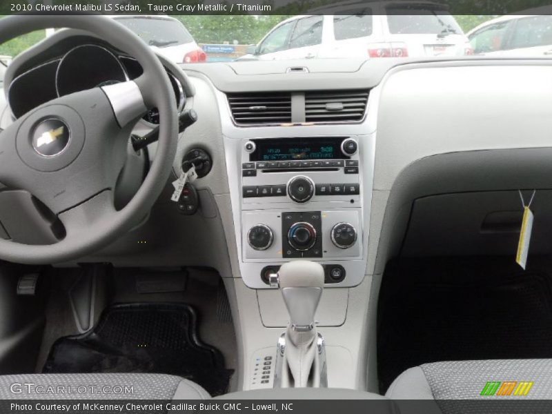 Taupe Gray Metallic / Titanium 2010 Chevrolet Malibu LS Sedan