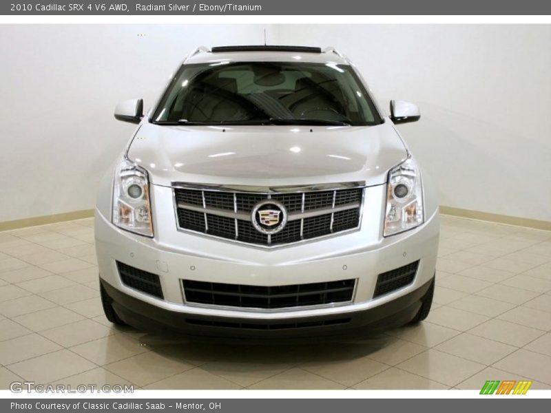 Radiant Silver / Ebony/Titanium 2010 Cadillac SRX 4 V6 AWD