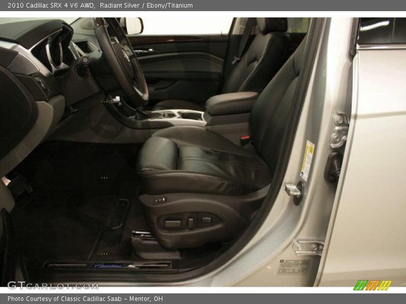 Radiant Silver / Ebony/Titanium 2010 Cadillac SRX 4 V6 AWD