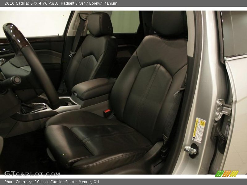 Radiant Silver / Ebony/Titanium 2010 Cadillac SRX 4 V6 AWD
