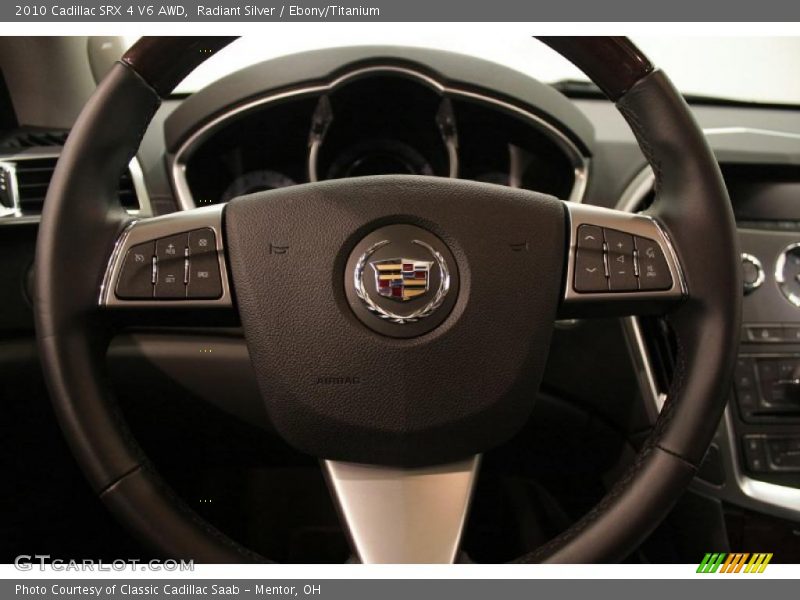 Radiant Silver / Ebony/Titanium 2010 Cadillac SRX 4 V6 AWD