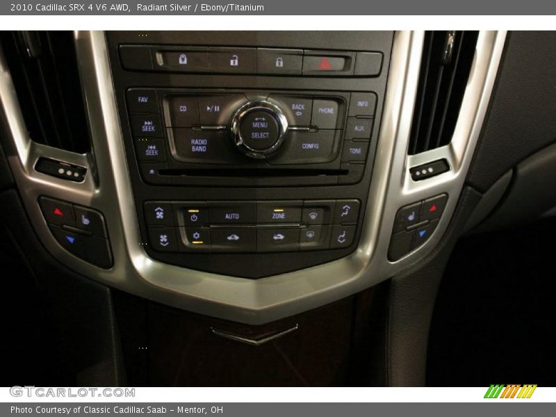 Radiant Silver / Ebony/Titanium 2010 Cadillac SRX 4 V6 AWD