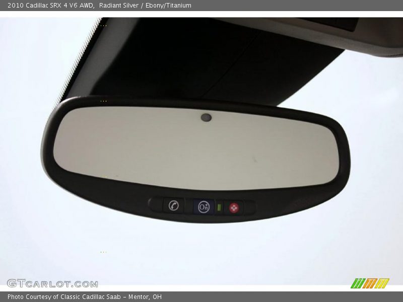 Radiant Silver / Ebony/Titanium 2010 Cadillac SRX 4 V6 AWD