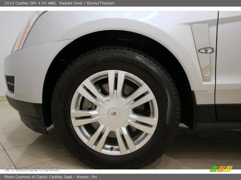 Radiant Silver / Ebony/Titanium 2010 Cadillac SRX 4 V6 AWD