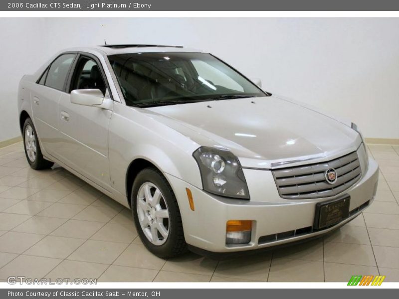 Light Platinum / Ebony 2006 Cadillac CTS Sedan