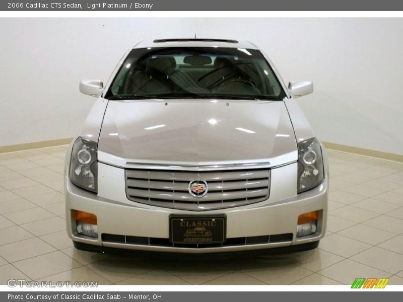 Light Platinum / Ebony 2006 Cadillac CTS Sedan