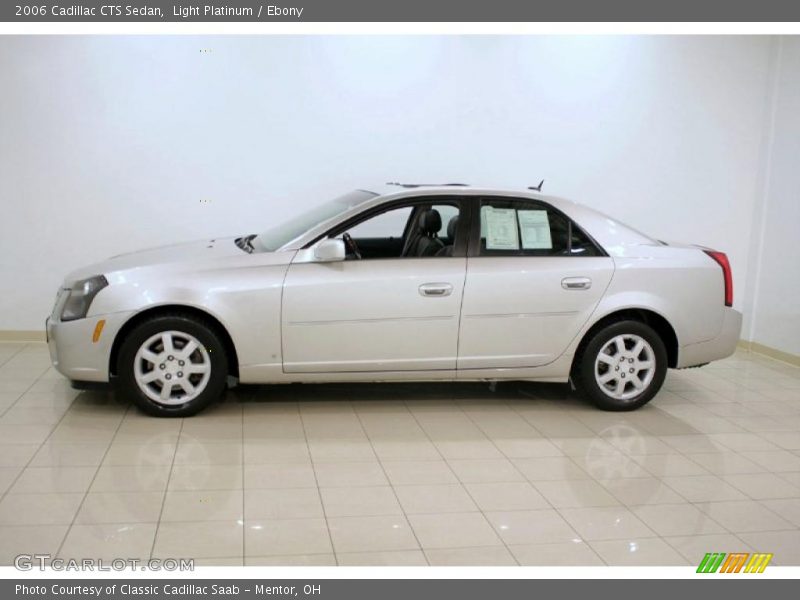 Light Platinum / Ebony 2006 Cadillac CTS Sedan