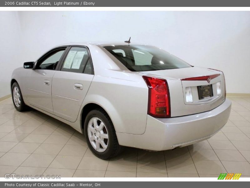 Light Platinum / Ebony 2006 Cadillac CTS Sedan