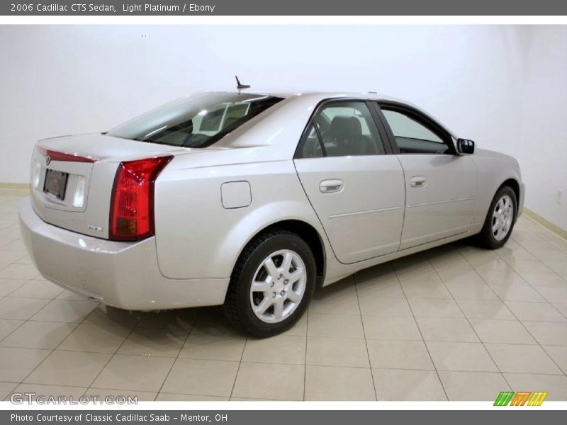 Light Platinum / Ebony 2006 Cadillac CTS Sedan