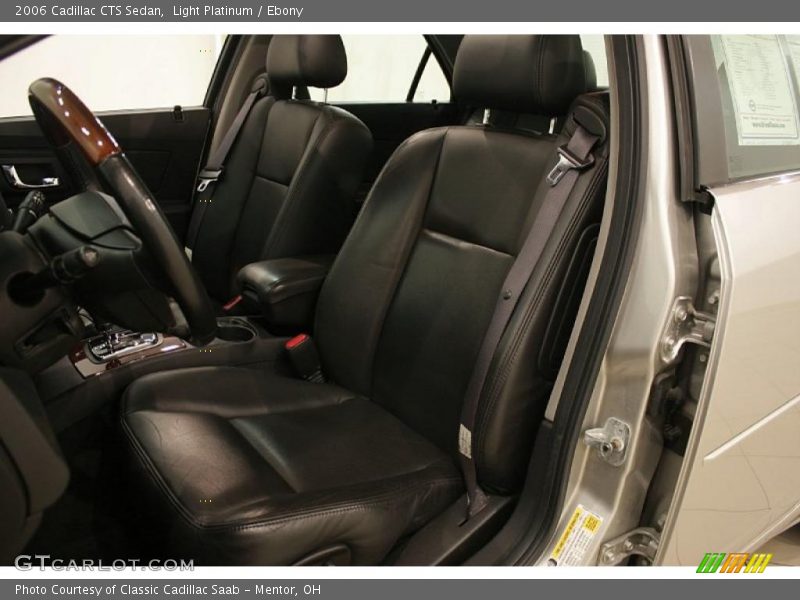 Light Platinum / Ebony 2006 Cadillac CTS Sedan