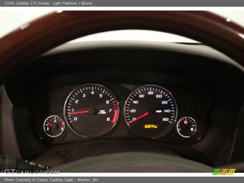 Light Platinum / Ebony 2006 Cadillac CTS Sedan