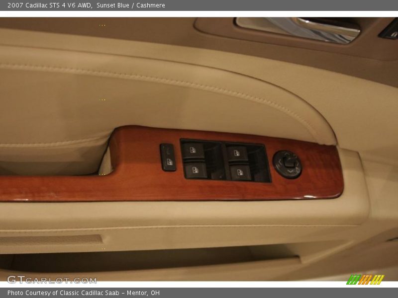 Sunset Blue / Cashmere 2007 Cadillac STS 4 V6 AWD