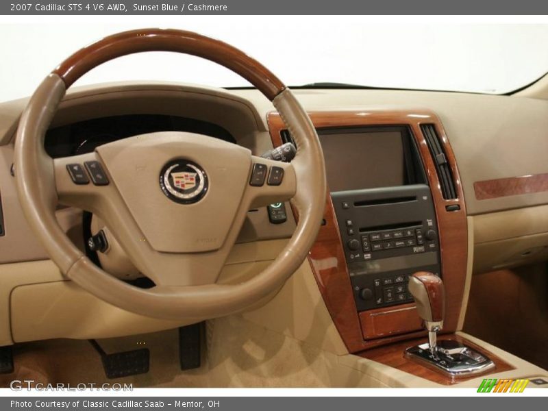 Sunset Blue / Cashmere 2007 Cadillac STS 4 V6 AWD