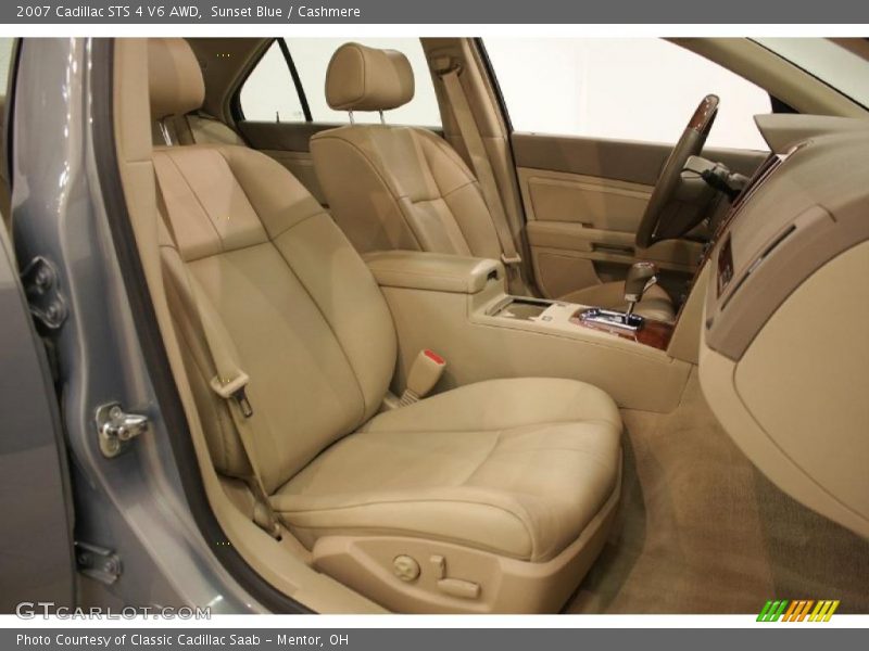 Sunset Blue / Cashmere 2007 Cadillac STS 4 V6 AWD