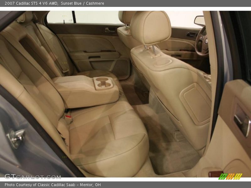 Sunset Blue / Cashmere 2007 Cadillac STS 4 V6 AWD
