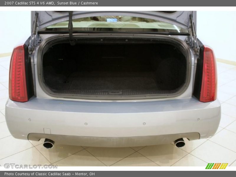 Sunset Blue / Cashmere 2007 Cadillac STS 4 V6 AWD