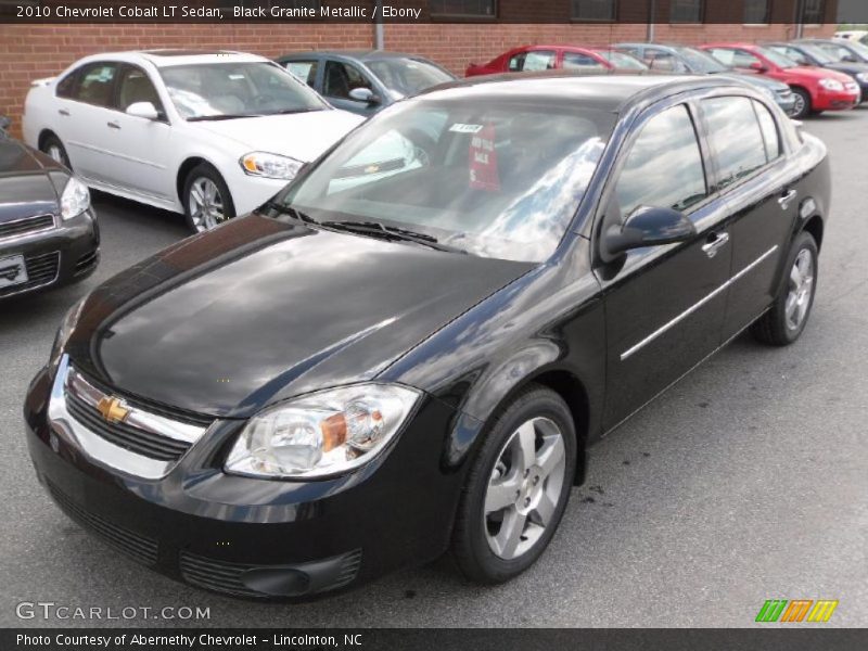 Black Granite Metallic / Ebony 2010 Chevrolet Cobalt LT Sedan