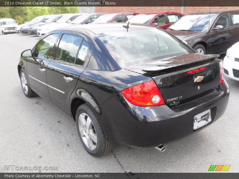 Black Granite Metallic / Ebony 2010 Chevrolet Cobalt LT Sedan