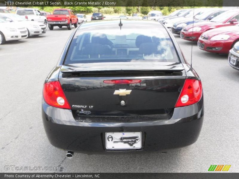 Black Granite Metallic / Ebony 2010 Chevrolet Cobalt LT Sedan