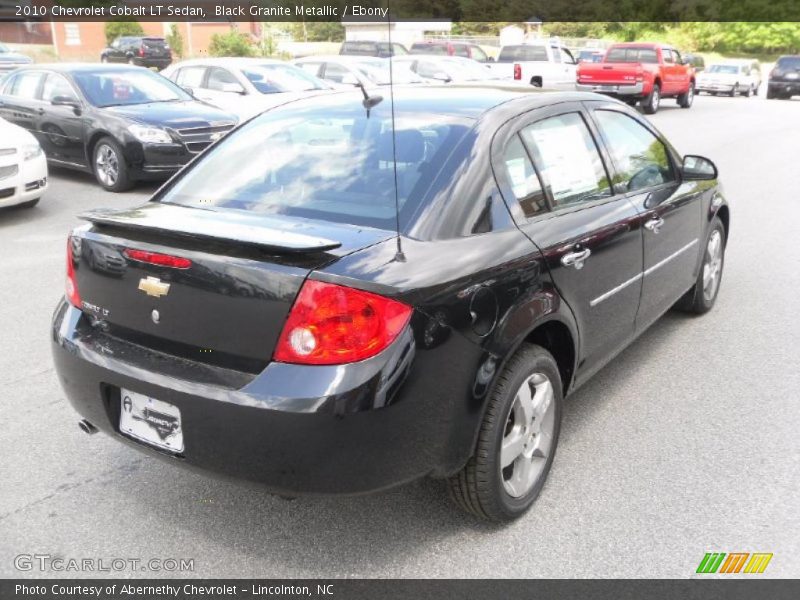 Black Granite Metallic / Ebony 2010 Chevrolet Cobalt LT Sedan
