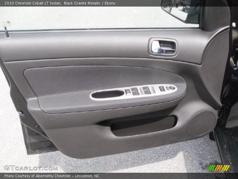 Black Granite Metallic / Ebony 2010 Chevrolet Cobalt LT Sedan