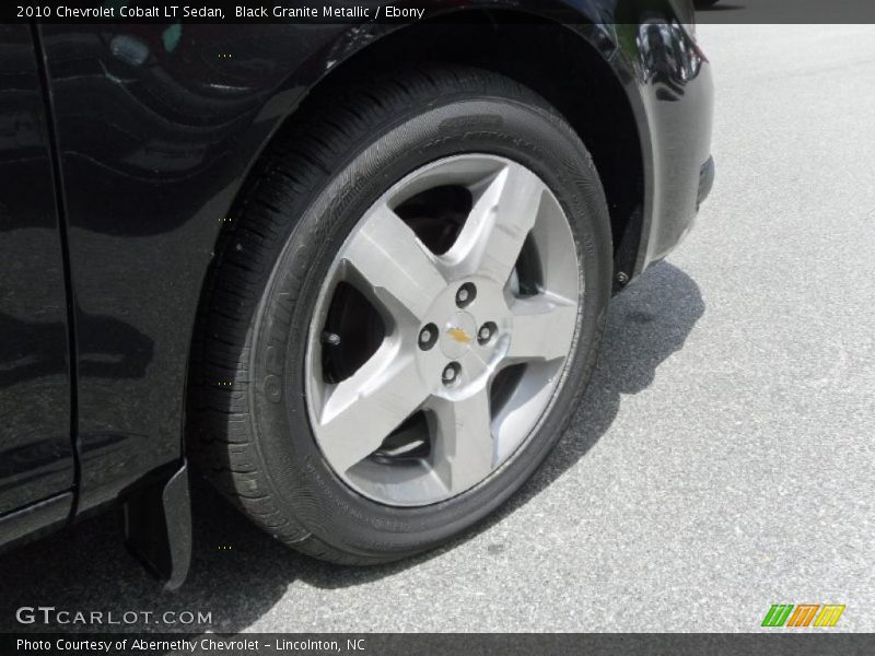 Black Granite Metallic / Ebony 2010 Chevrolet Cobalt LT Sedan