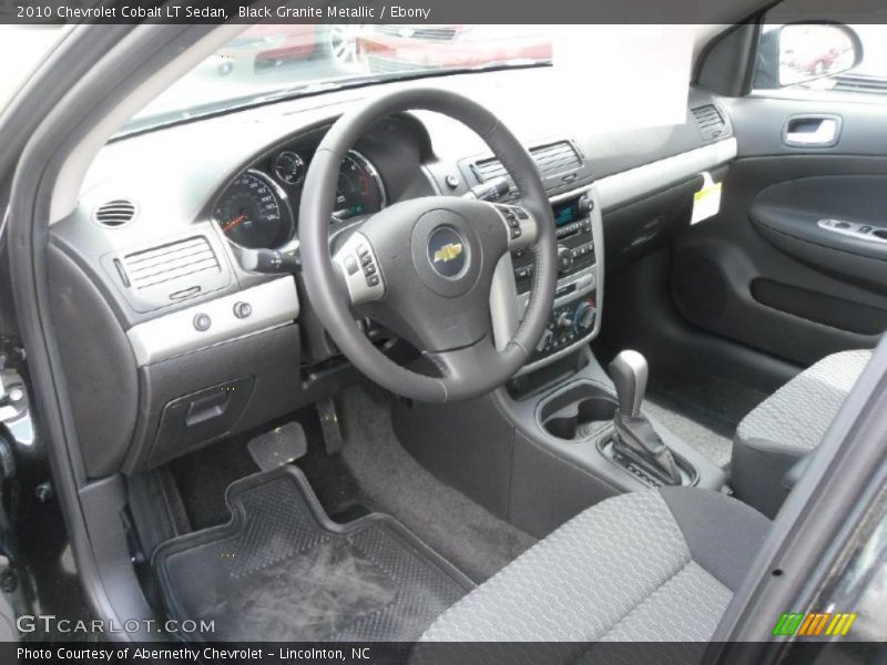Black Granite Metallic / Ebony 2010 Chevrolet Cobalt LT Sedan