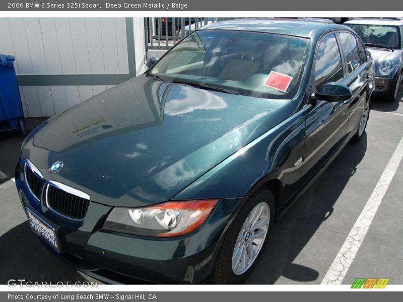2006 BMW 3 Series 325i Sedan in Deep Green Metallic Photo No. 28925091